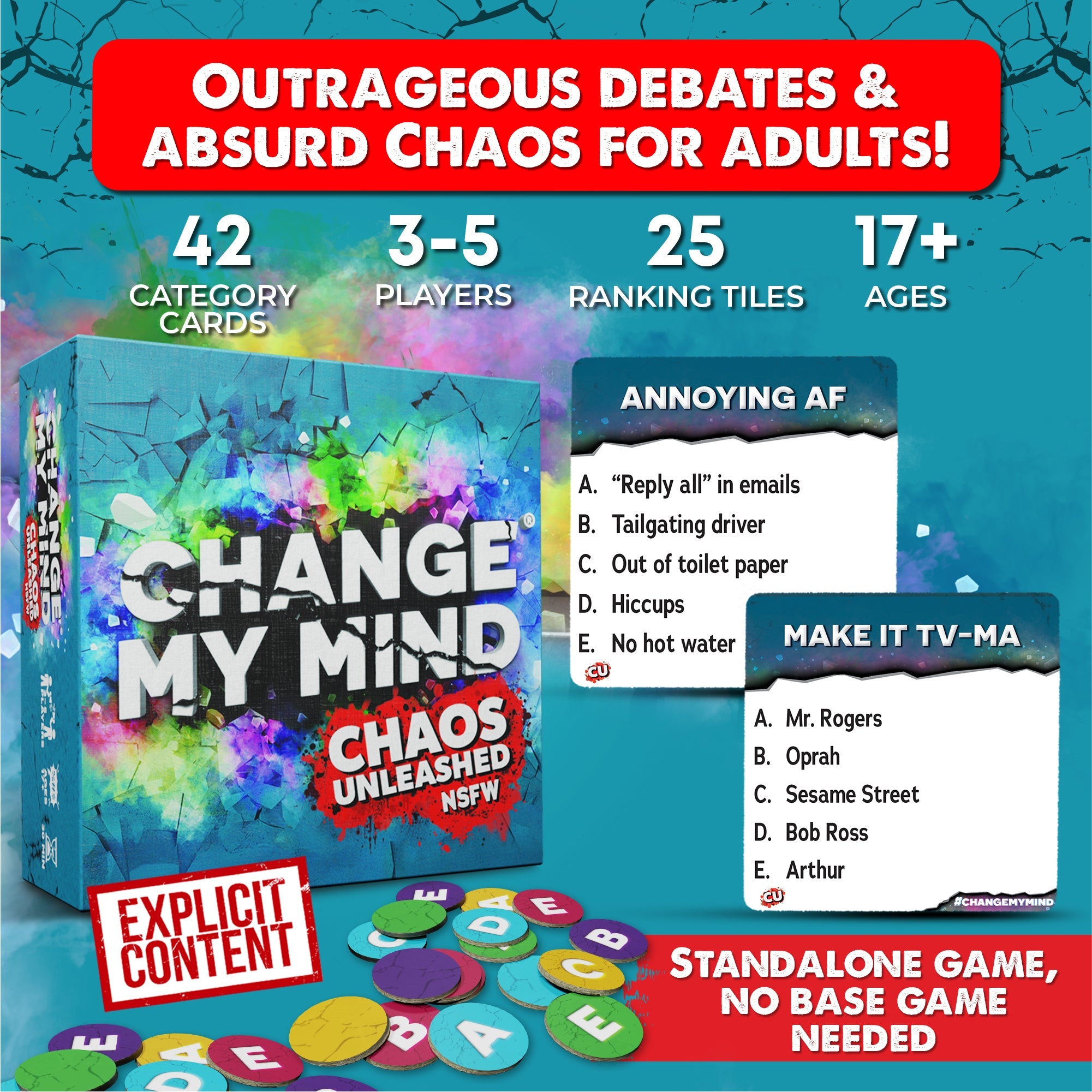 Change My Mind: Chaos Unleashed card game card example 1
