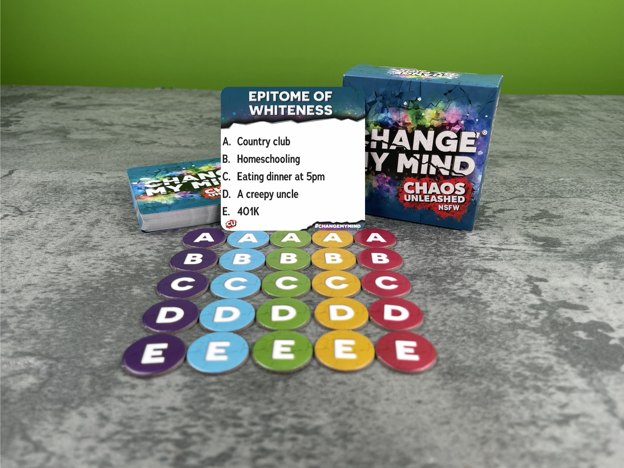 Change My Mind: Chaos Unleashed components 2